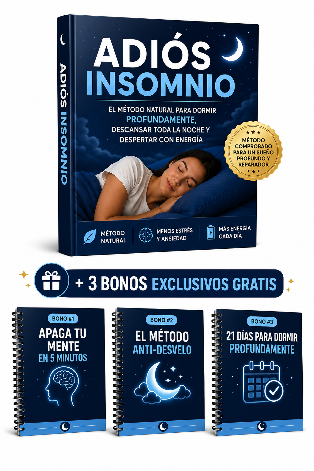 ADIÓS INSOMNIO El método natural para dormir profundamente y despertar renovado