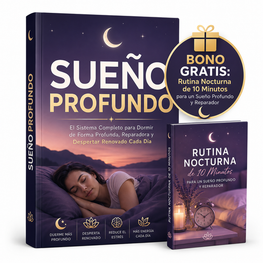 SUEÑO PROFUNDO El Sistema Completo para Dormir de Forma Profunda, Reparadora y Despertar Renovado Cada Día