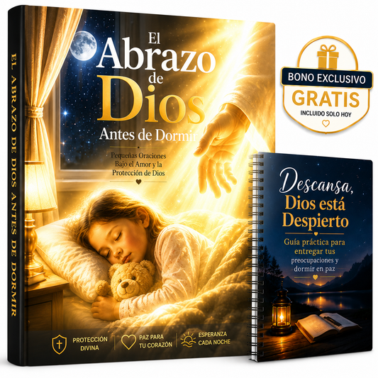 El Abrazo de Dios Antes de Dormir
Pequeñas Oraciones Bajo el Amor y la Protección de Dios