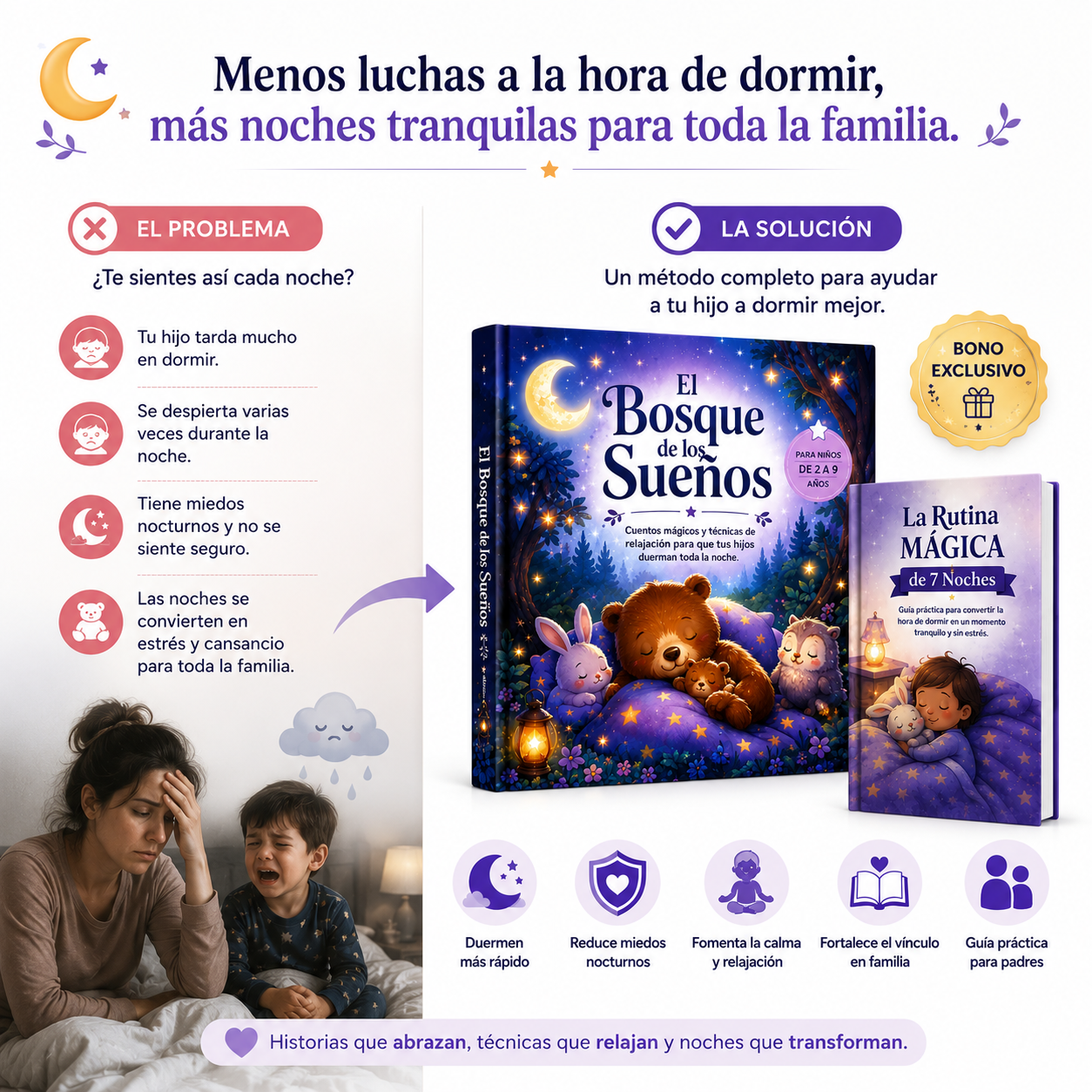 El Bosque de los Sueños: Cuentos de Relajación para Dormir Toda la Noche